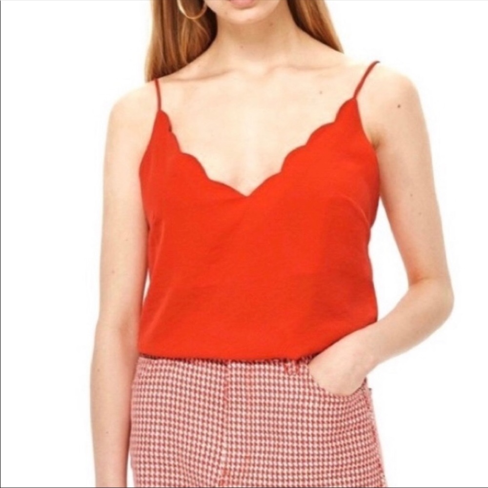 Topshop Scallop Camisole